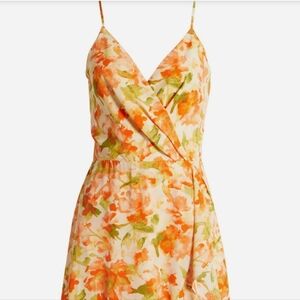 CHELSEA28 FAUX WRAP MIDI DRESS SZ SMALL